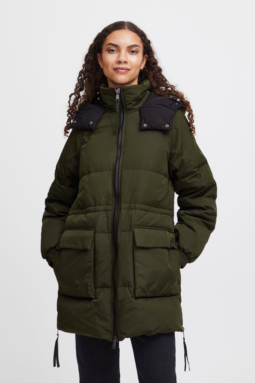 

Пуховик b.young Parka BYCRISTEL JACKET 2 20813387, зеленый