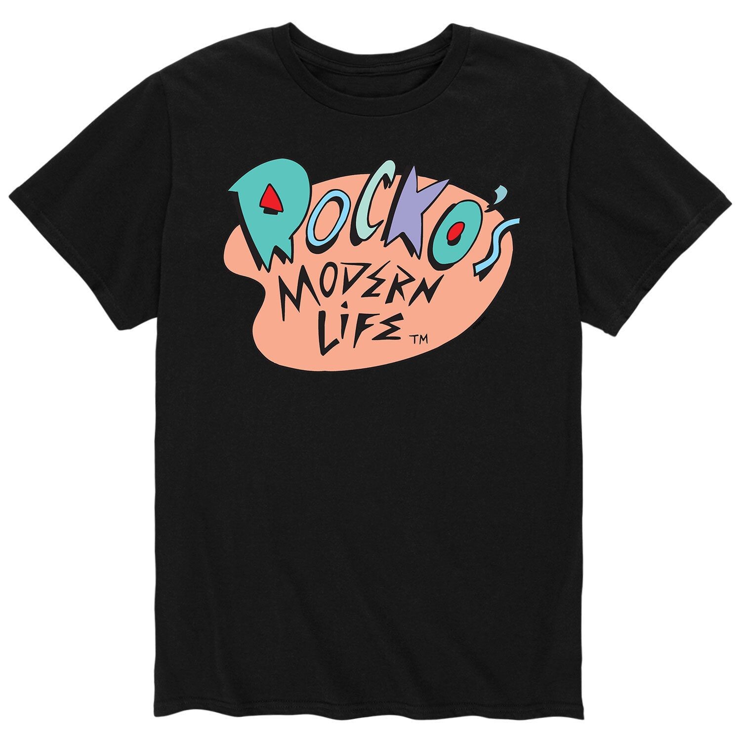 

Мужская футболка с логотипом Rocko's Modern Life Licensed Character