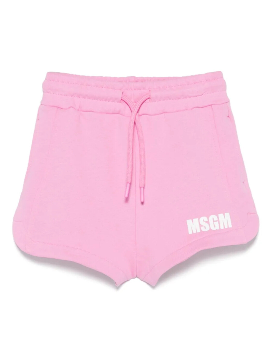 

Детские шорты с логотипом MSGM MSGM Kids, розовый