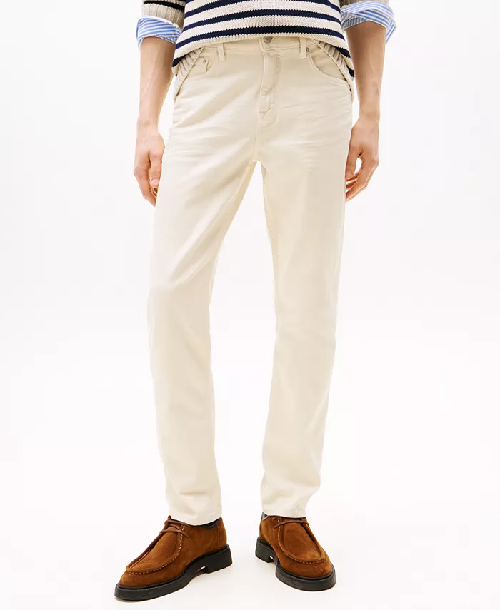 

Мужские прямые джинсовые брюки Denton Garment Dyed Tommy Hilfiger, загар/бежевый