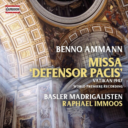 

CD диск Ammann / Basler Madrigalisten / Immoos: Missa Defensor Pacis