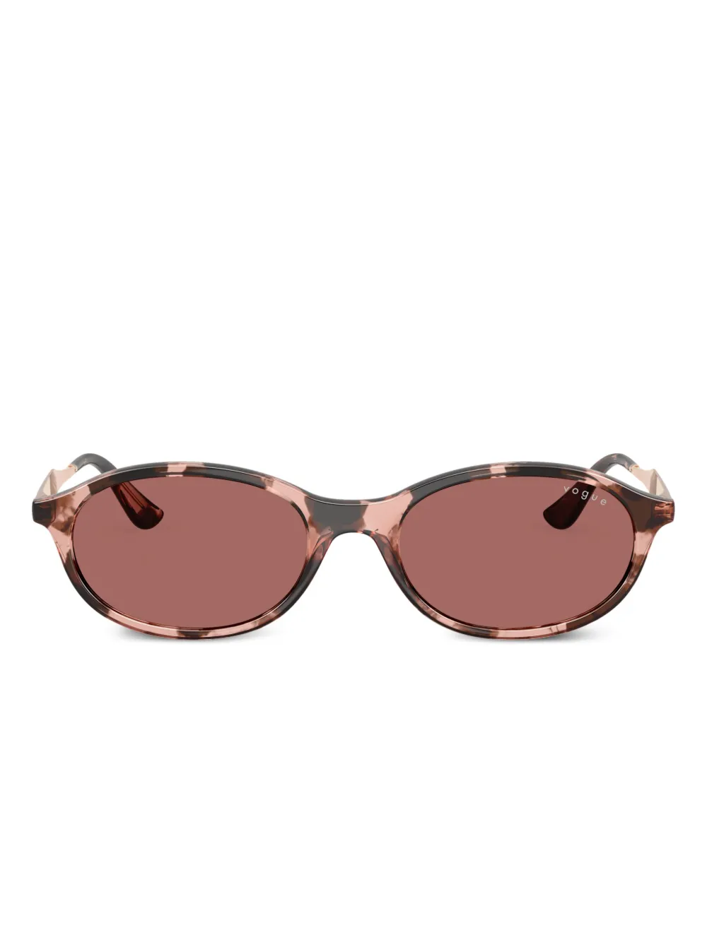 

Солнцезащитные очки в овальной оправе Vogue Eyewear, розовый