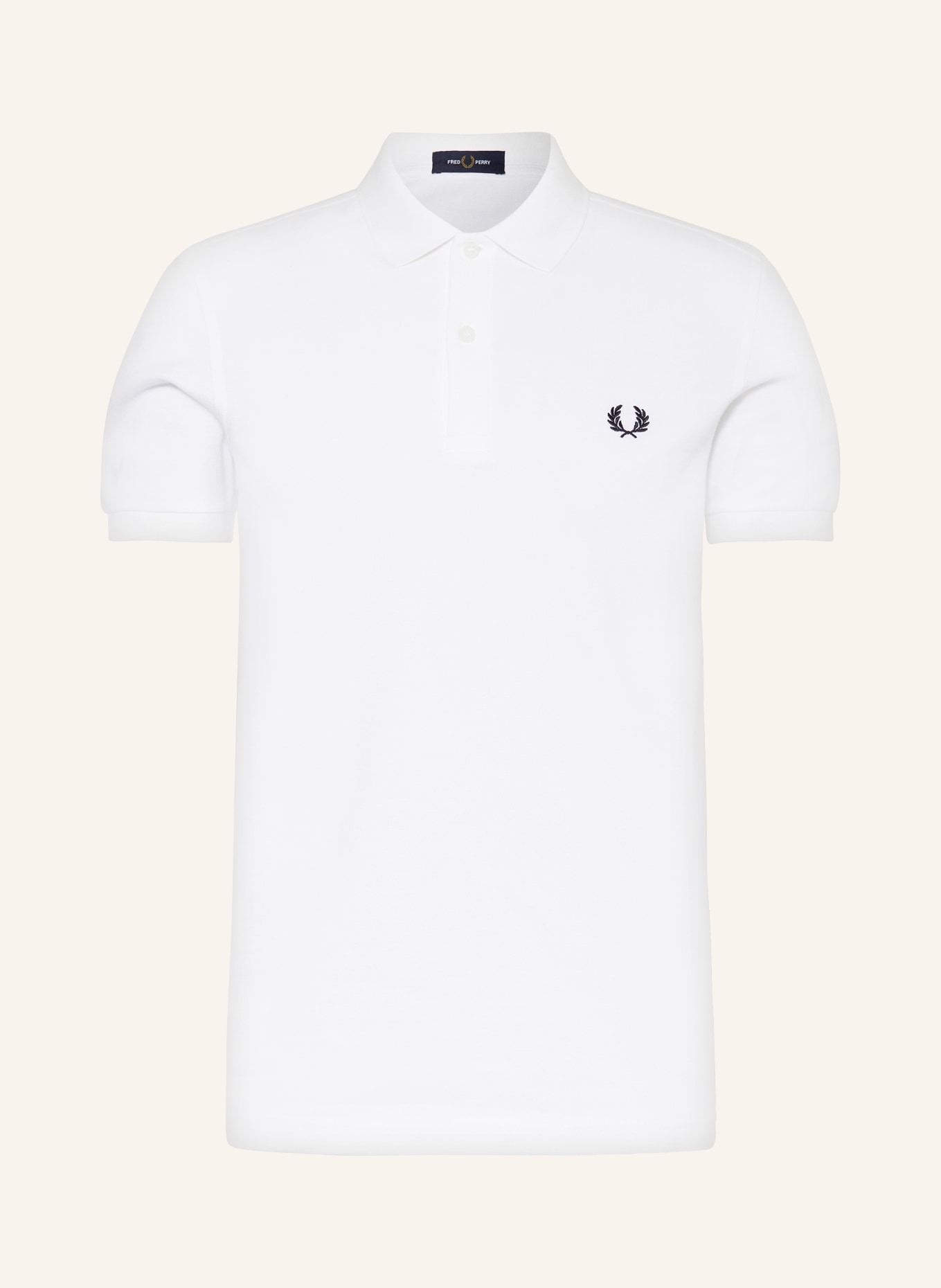 

Рубашка поло из пике Fred Perry, белый