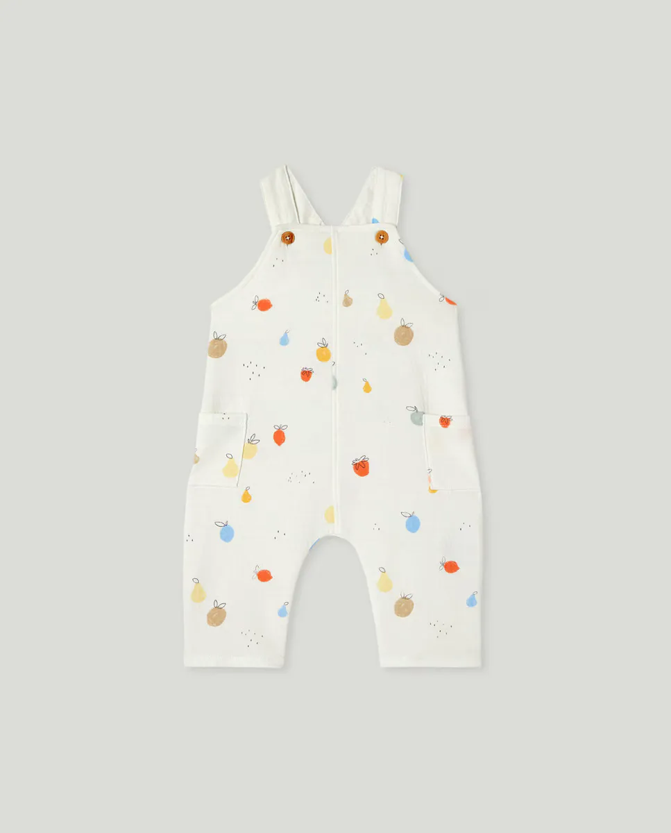 

Длинные плюшевые комбинезоны Baby El Corte Inglés, белый