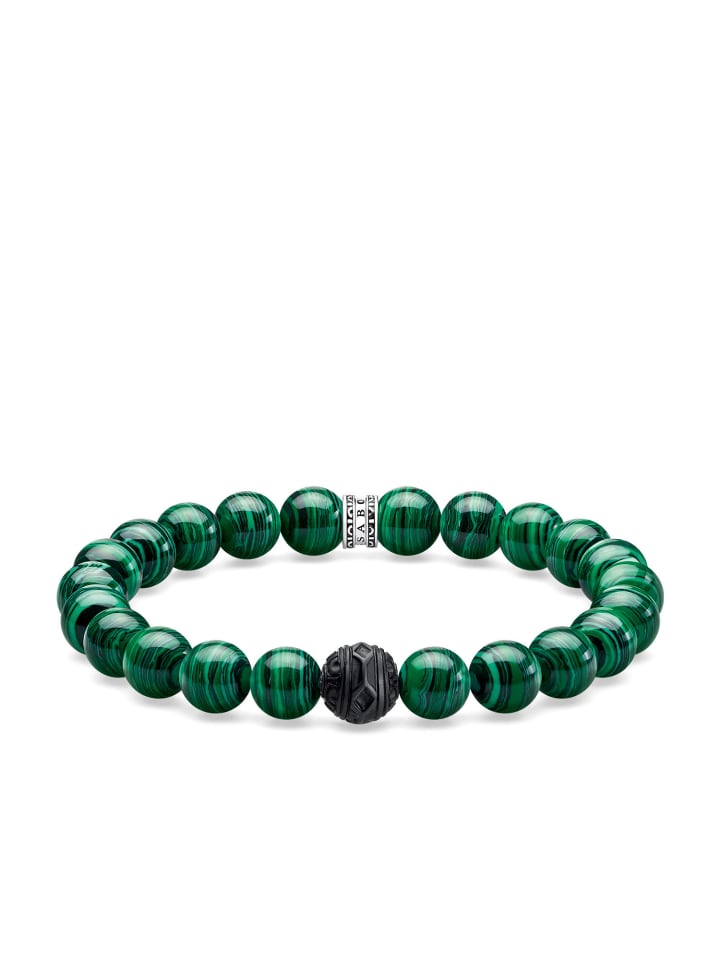 

Thomas Sabo Браслет «Черная кошка» в зеленом, серебряном, зеленом и черном цветах