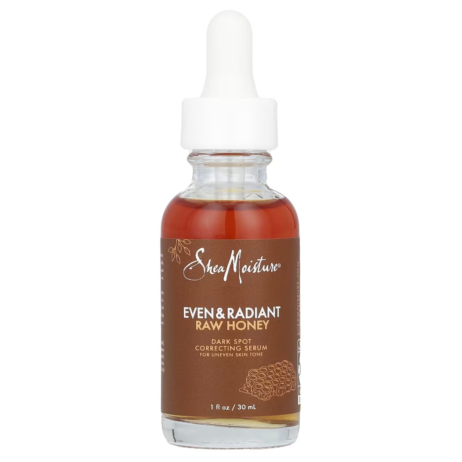 

Even & Radiant Raw Honey, сыворотка, корректирующая темные пятна, 1 жидкая унция (30 мл) Sheamoisture