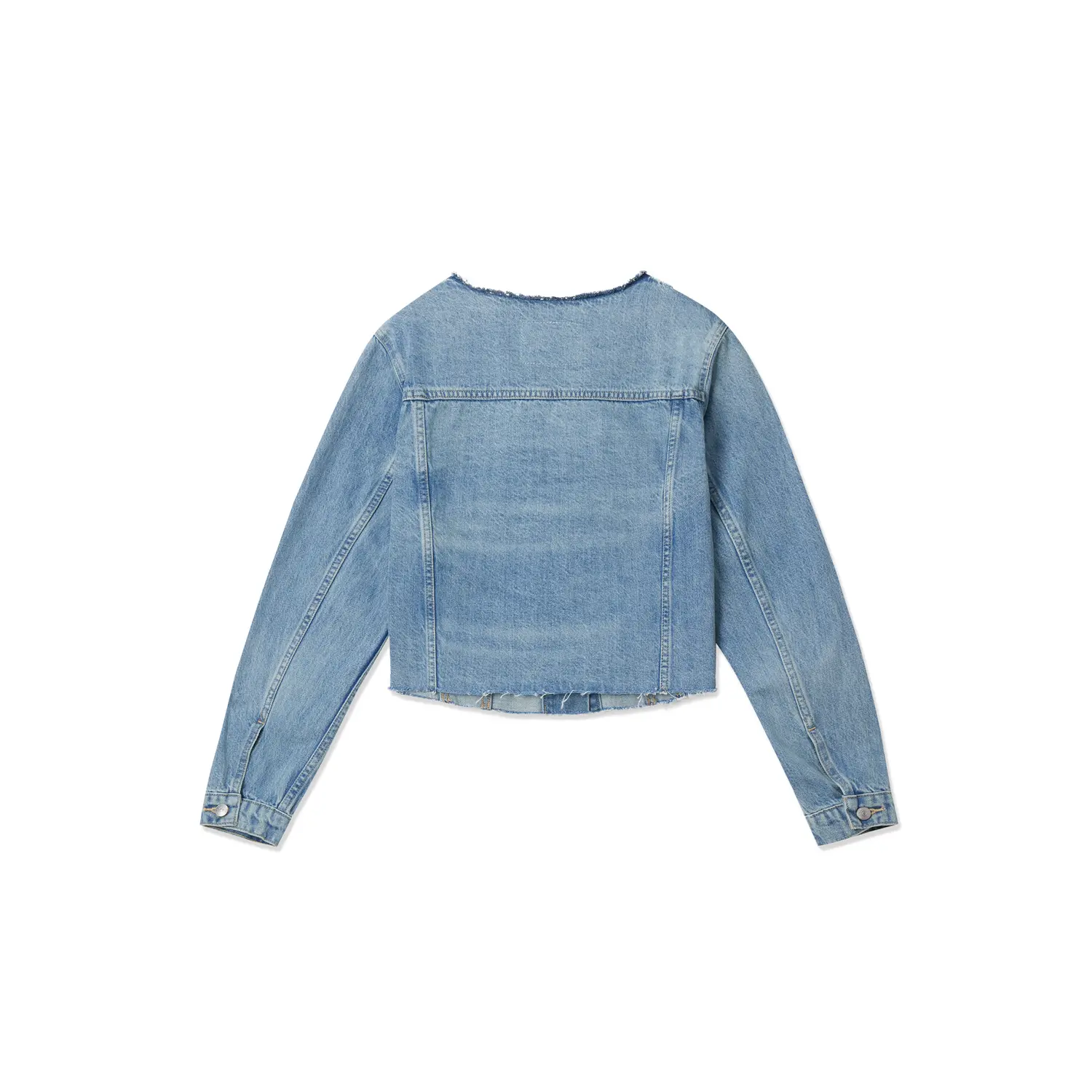 Levis Джинсовая куртка женская светло-голубая, Light Blue — фото 3