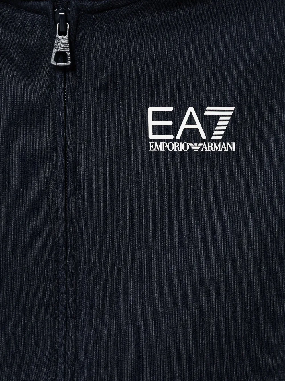 Спортивный костюм с вышитым логотипом и капюшоном Ea7 Emporio Armani — фото 4