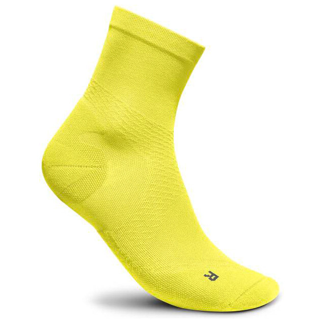 

Носки для бега Bauerfeind Sports Run Ultralight Mid Cut Socks, цвет Lemon Yellow