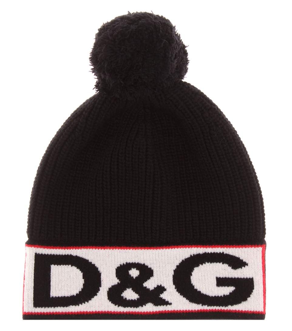 

Черная шерстяная женская шапка Dolce & Gabbana