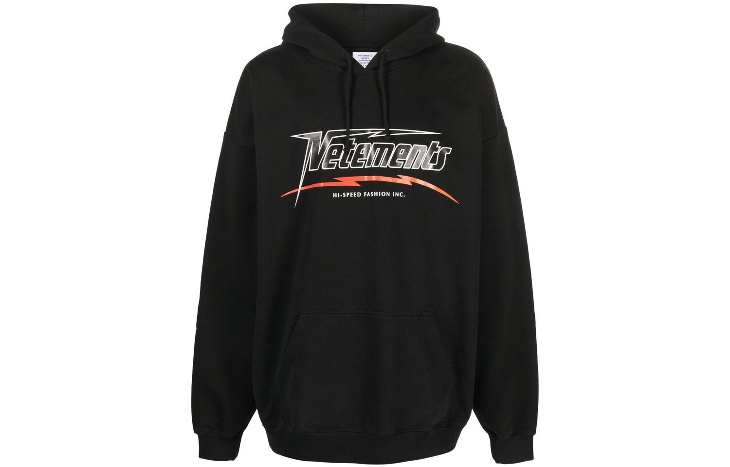 

Толстовка мужская черная Vetements, черный