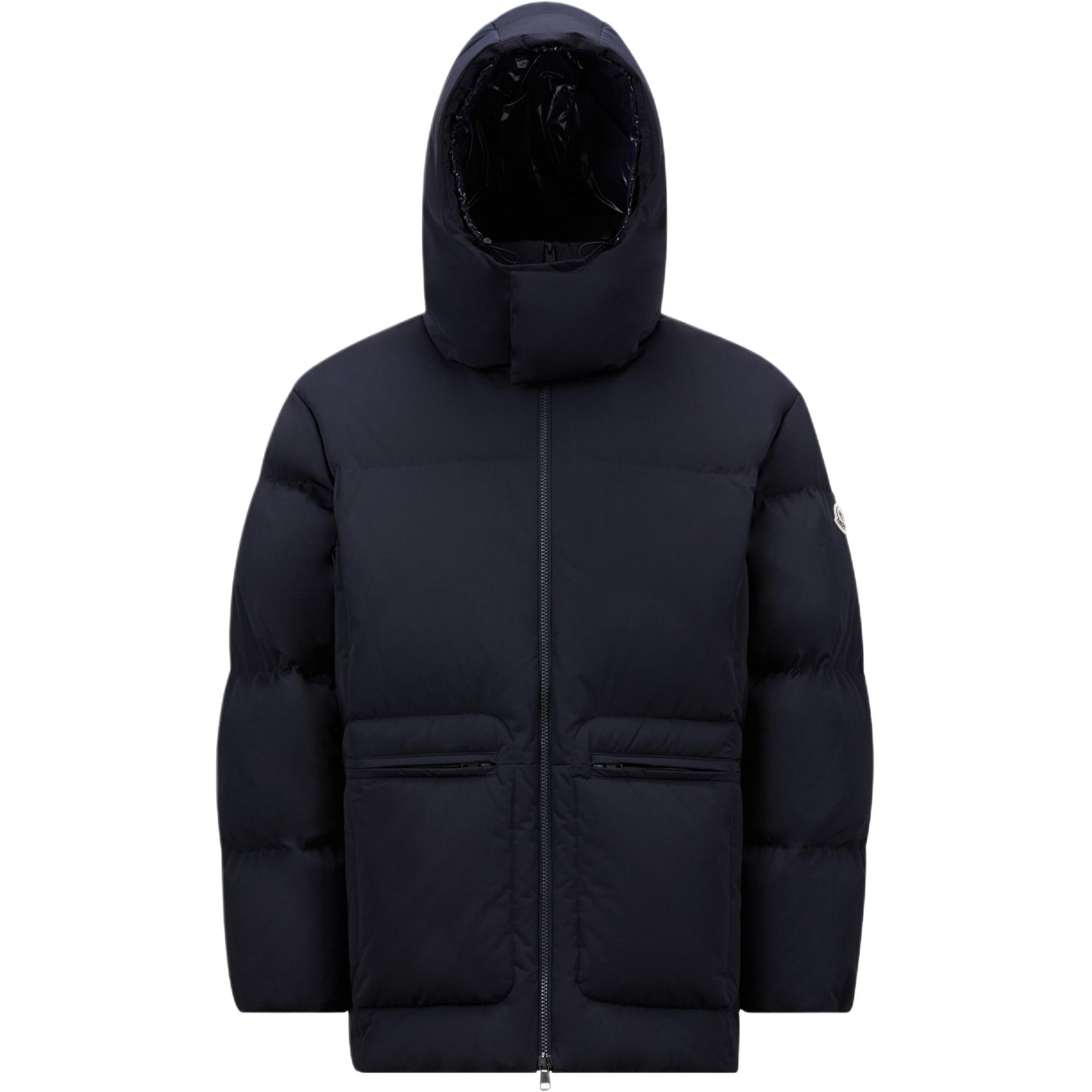 

Пуховик Habagat Moncler, темно-синий