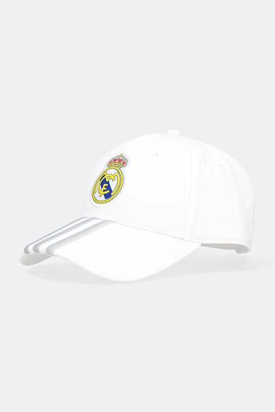 

Бейсболка с козырьком хлопковая REAL MADRID Adidas Performance, белый