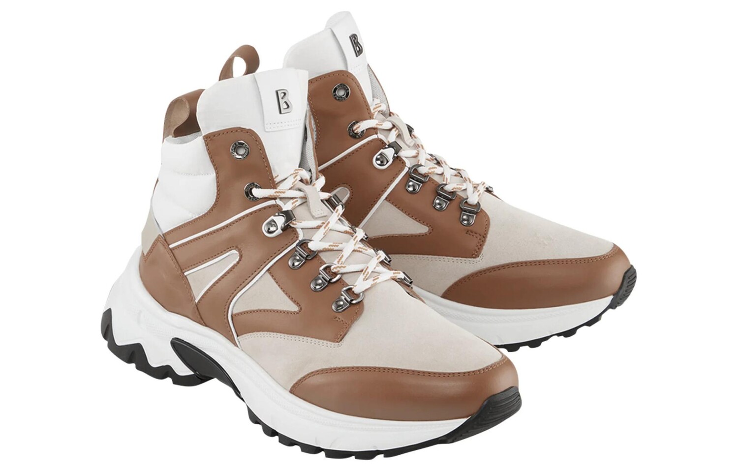 Мужская обувь Lifestyle High-top Brown/White Bogner — фото 3