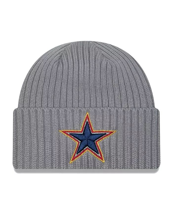

Мужская серая вязаная шапка Dallas Cowboys Color Pack Multi Cuffed Knit Hat New Era