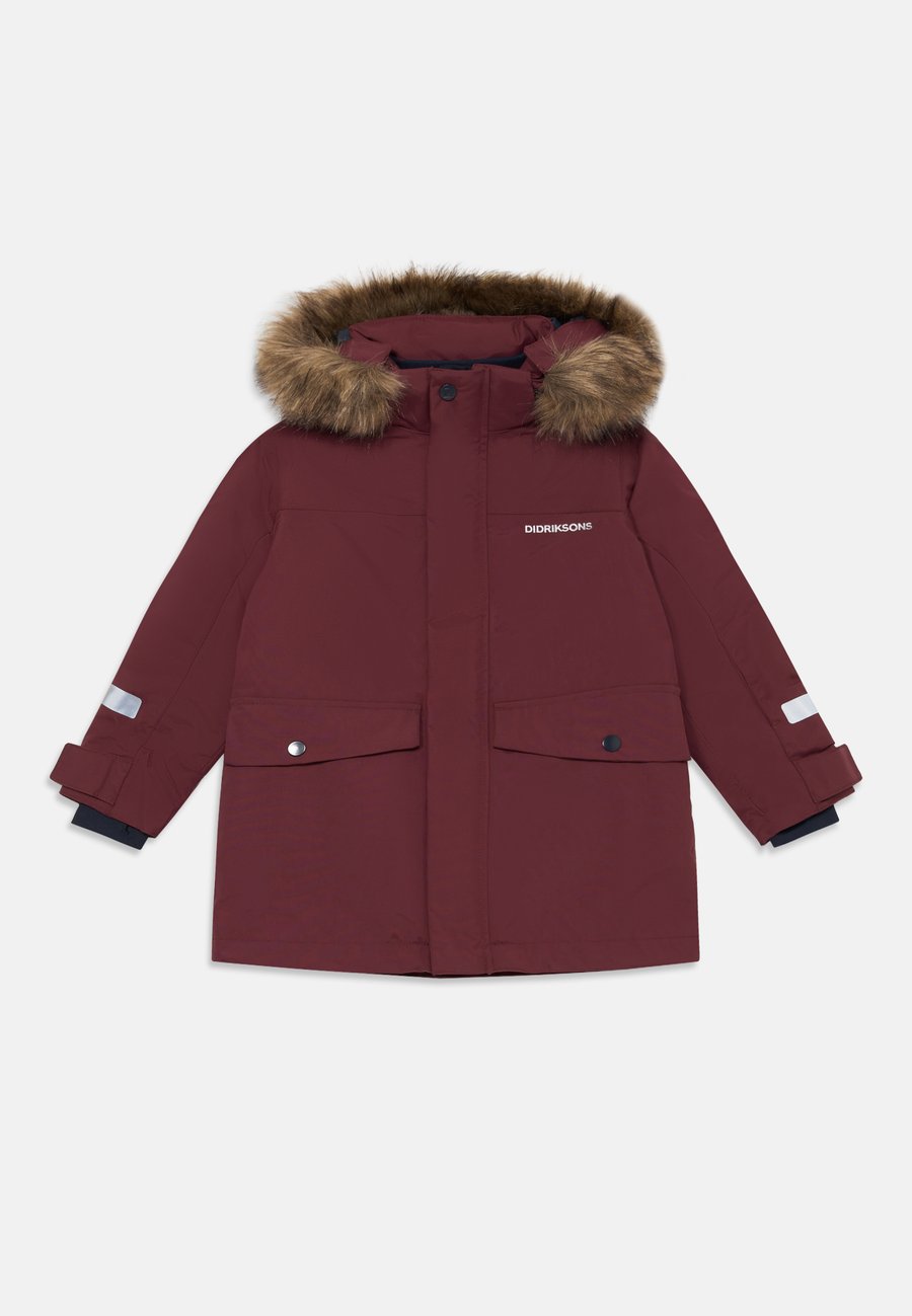 

Зимнее пальто Didriksons BJÄRVEN KIDS UNISEX, Anemon Red/Bordeaux