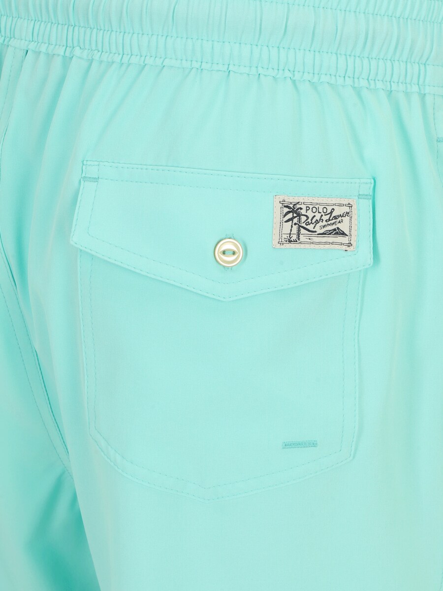 Шорты для серфинга Polo Ralph Lauren Traveler, цвет Aqua/Dark blue — фото 3