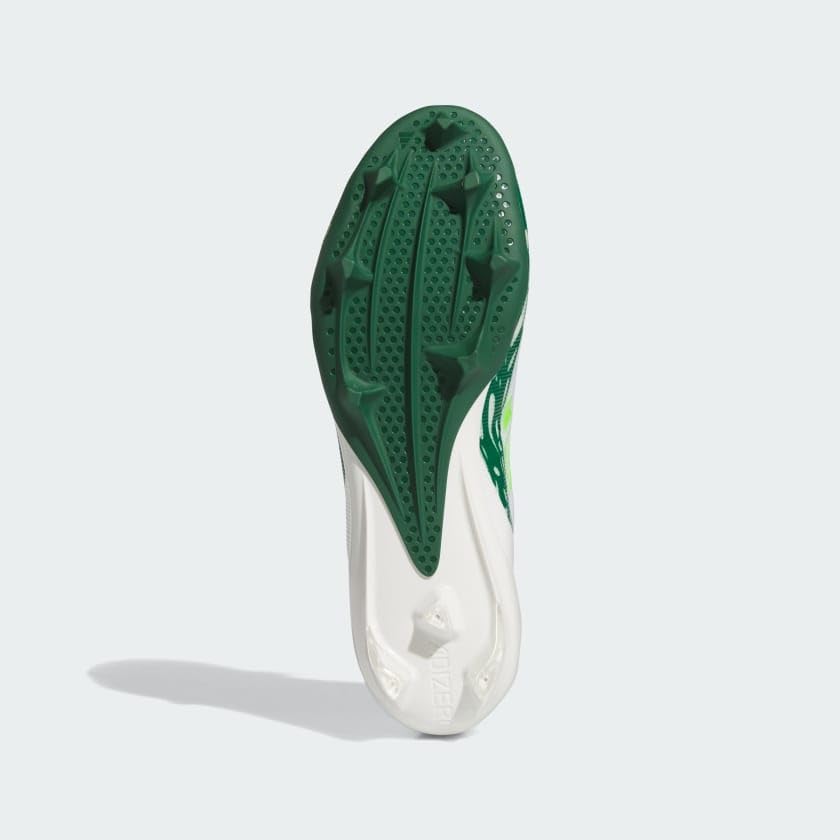 Мужские кроссовки Adidas Adizero Ghost, белый/зеленый — фото 3