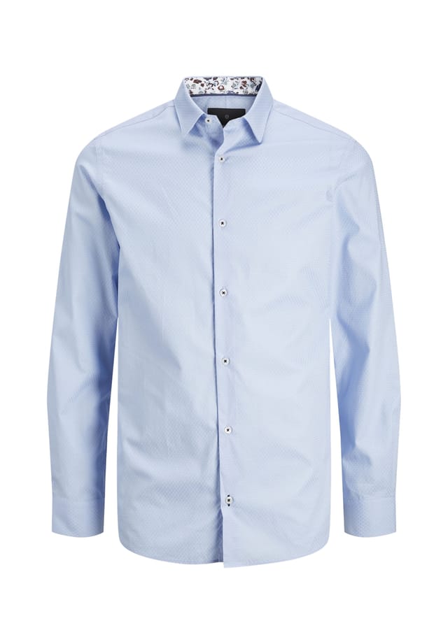 

Рубашка Leeds рубашка с длинными рукавами Jack & Jones, голубой