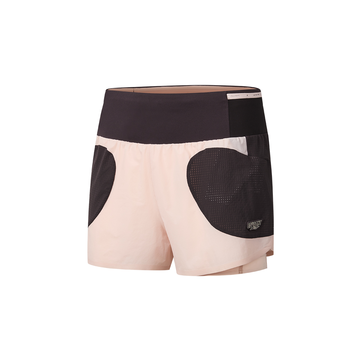 

Saucony Шорты для бега NATHAN BELL Collection женские Su Plum Pink