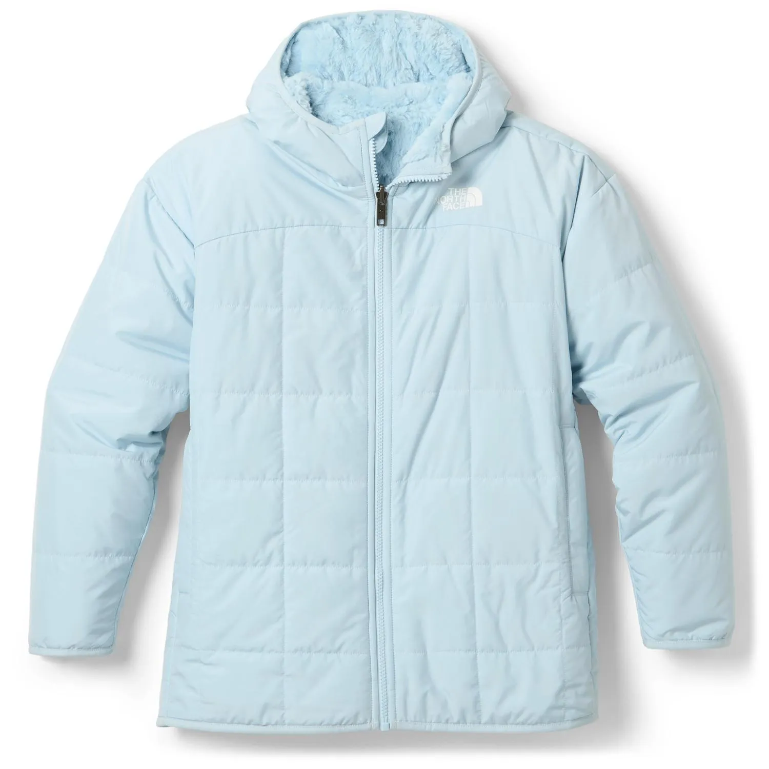 

Двусторонняя утепленная короткая парка Shasta для девочек The North Face, Polar Haze