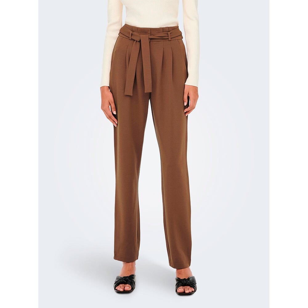 

Брюки Jdy Tanja High Waist, коричневый