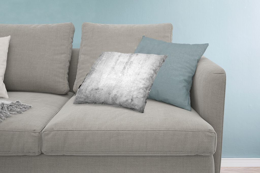 

MuchoWow Декоративная подушка Диванная подушка Декоративная подушка для гостиной 60 x 40 см Бетон - Серый - С рисунком - Винтаж - Индустриальный - Чехлы на подушки - Декоративные чехлы на подушки - Декоративные чехлы на подушки