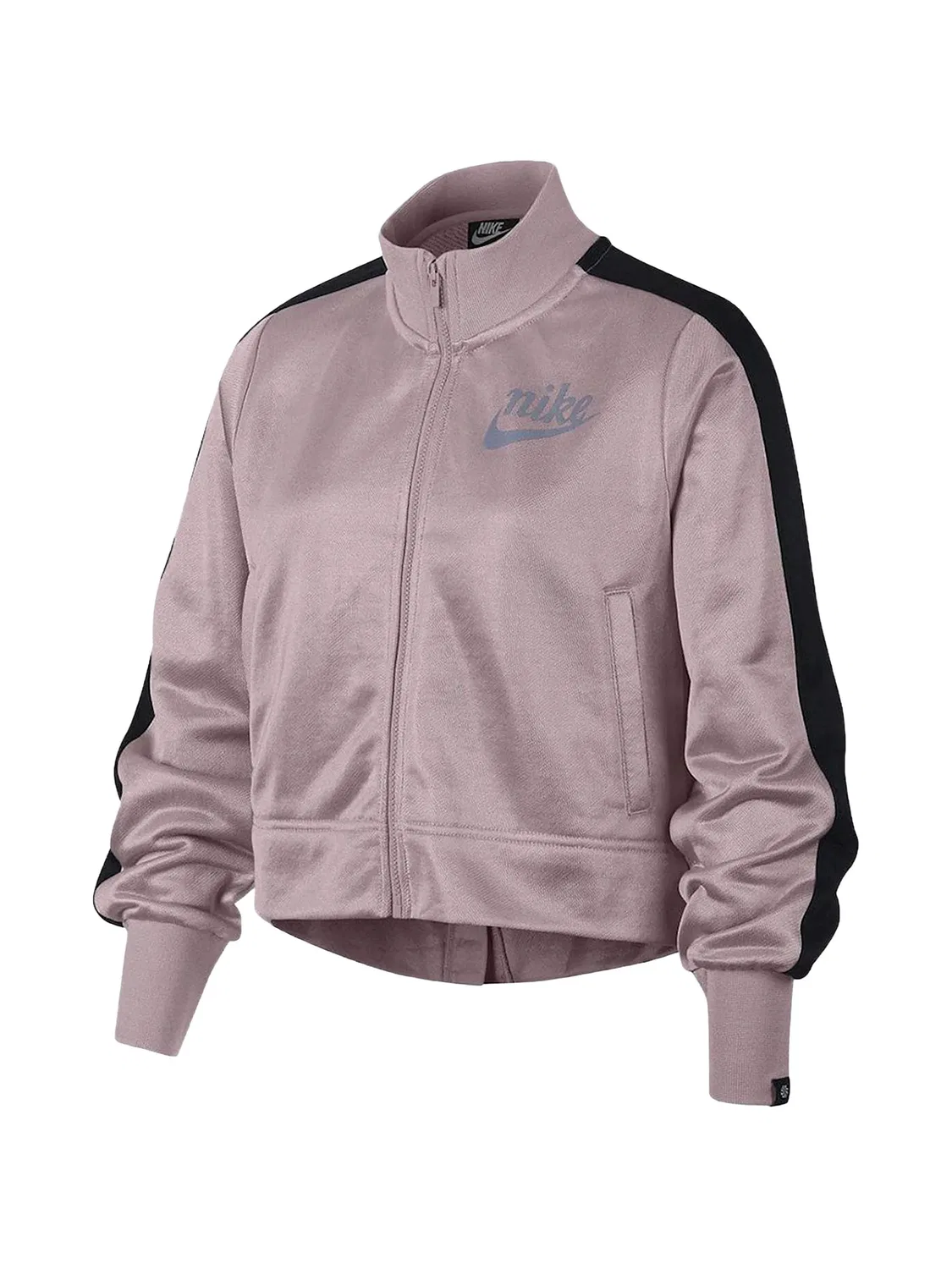 Укороченный жакет в полоску Nike, розовый