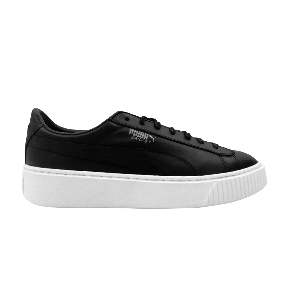 Кроссовки Wmns Basket Platform Core Puma, черный