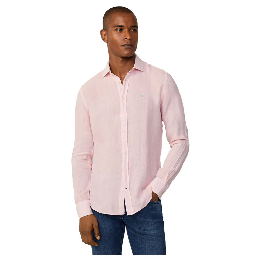 

Рубашка Hackett Essential Gmd Kent, розовый