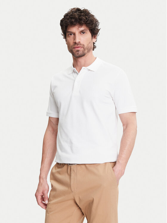 

Рубашка поло стандартный крой C5 21354.2110 Pierre Cardin, белый