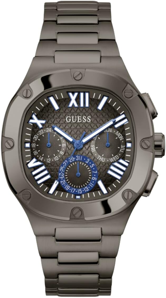 

GUESS мужские часы 42mm, Gunmetal/Gunmetal/Gunmetal