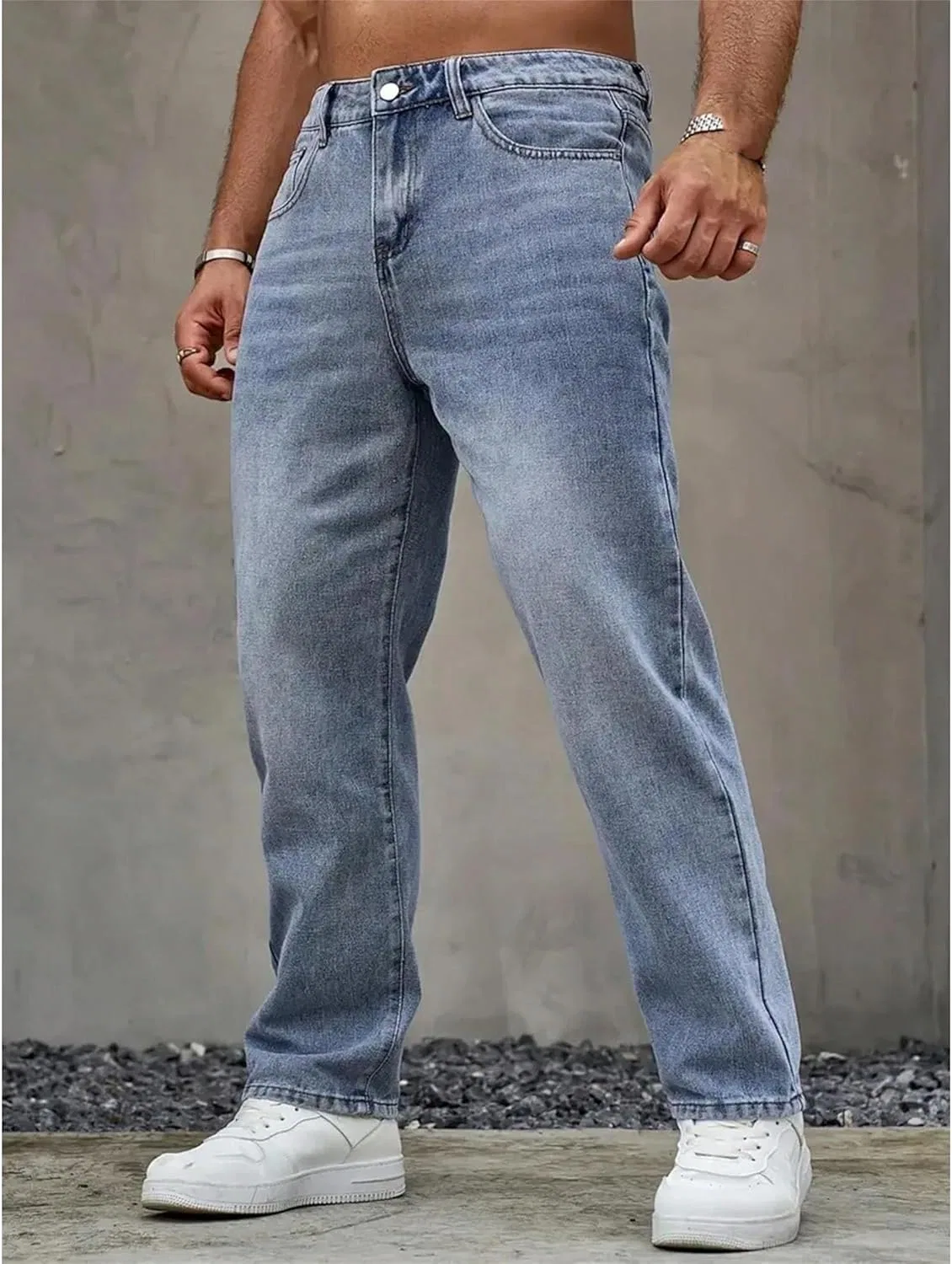 Джинсы узкие Mens Slim Fit, K7l8 — фото 2