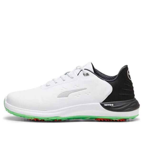 

Кроссовки phantomcat nitro 'white black fluro green' Puma, черный