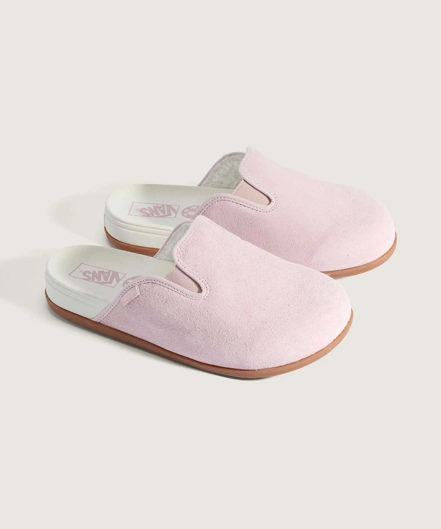 Слипоны с флисовой подкладкой MTE Harbor Mule Sepia Rose/Mar VANS розовые — фото 2