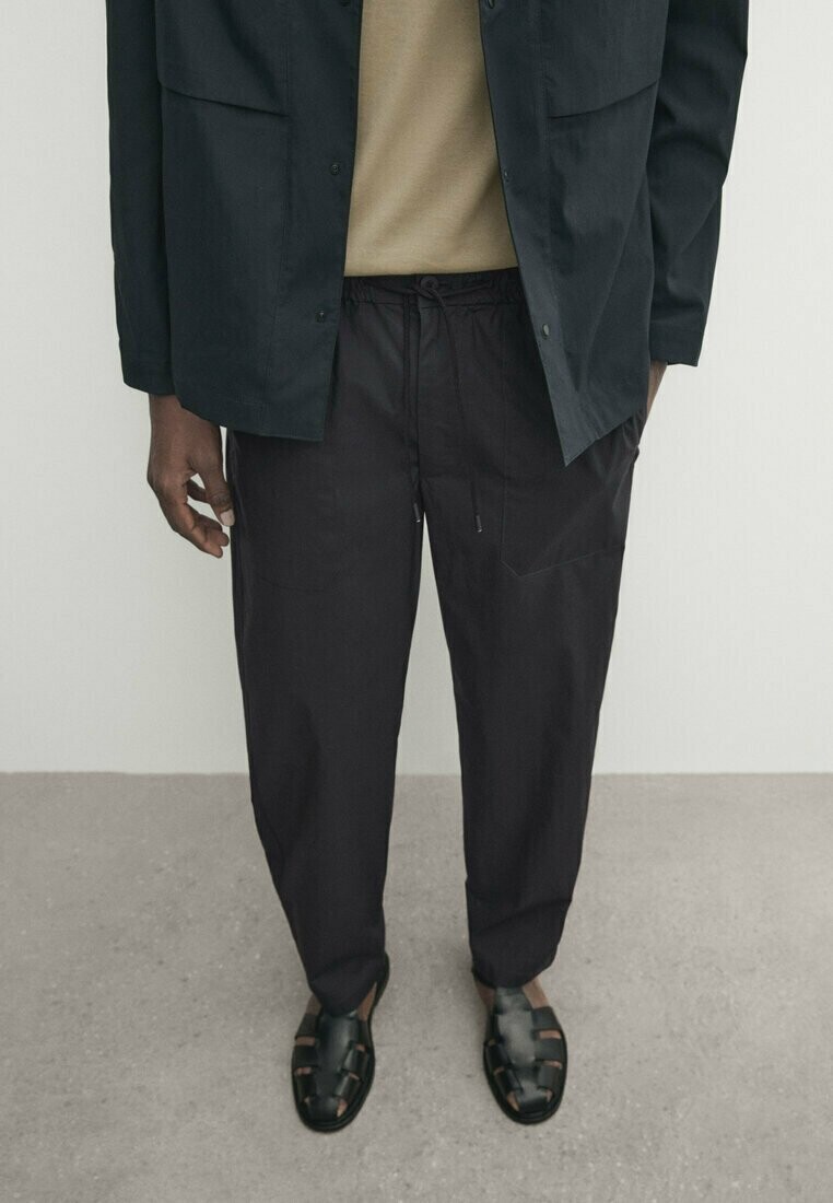 

Брюки Massimo Dutti, темно-синие