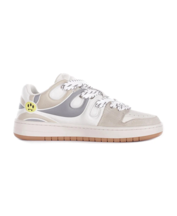 

Кроссовки с логотипом, замша, резиновая подошва, стандартный крой. Barrow, мультиколор