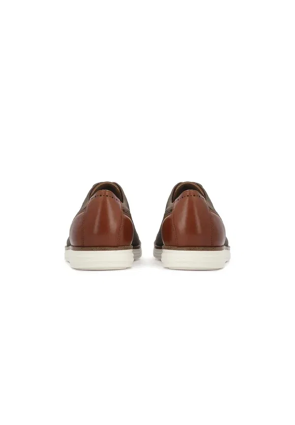 Ботинки повседневные Tompel.. casual lace ups Kazar, цвет серо-коричневый — фото 4
