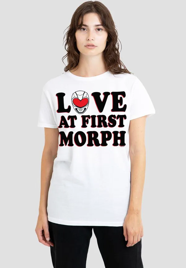 

Футболка с принтом «любовь с первого взгляда» из сериала «могучие рейнджеры» Hasbro, White, Белый, Футболка с принтом «любовь с первого взгляда» из сериала «могучие рейнджеры» Hasbro, White