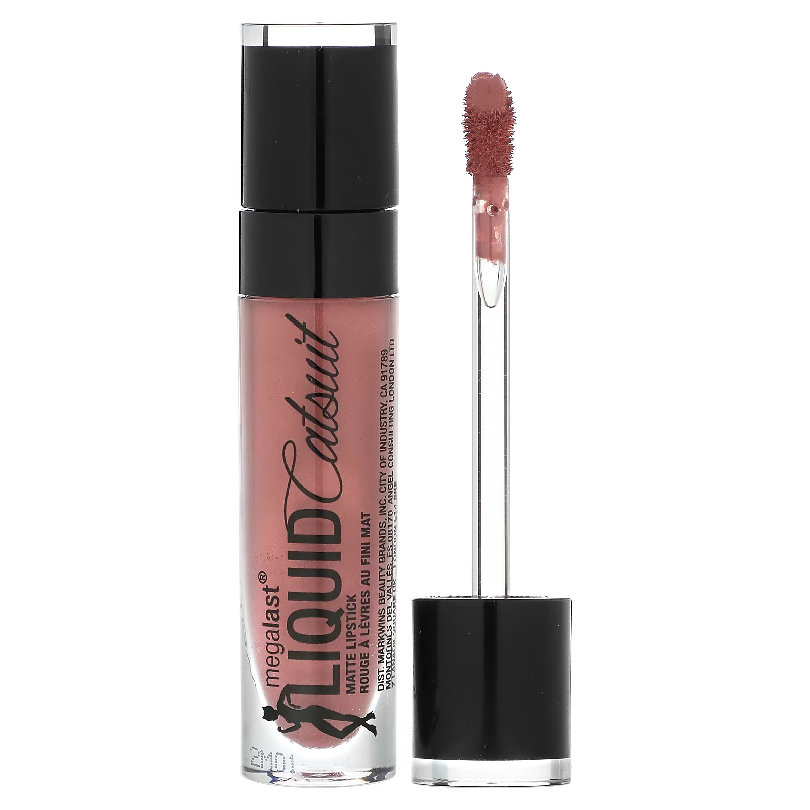 

Wet n Wild MegaLast Liquid Catsuit Matte Lipstick 924B Rebel Rose, 0,21 унции (6 г)