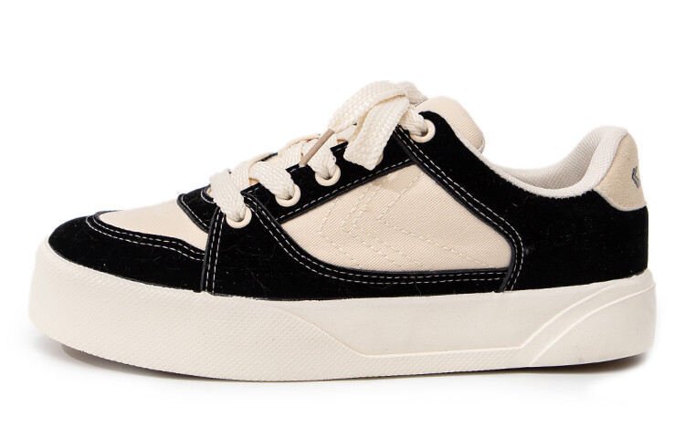 Кеды женские низкие бежевые Feiyue