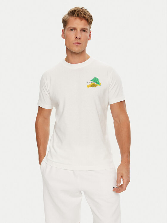 

Футболка обычного кроя OMAA027S23JER0040184 Off-White, белый