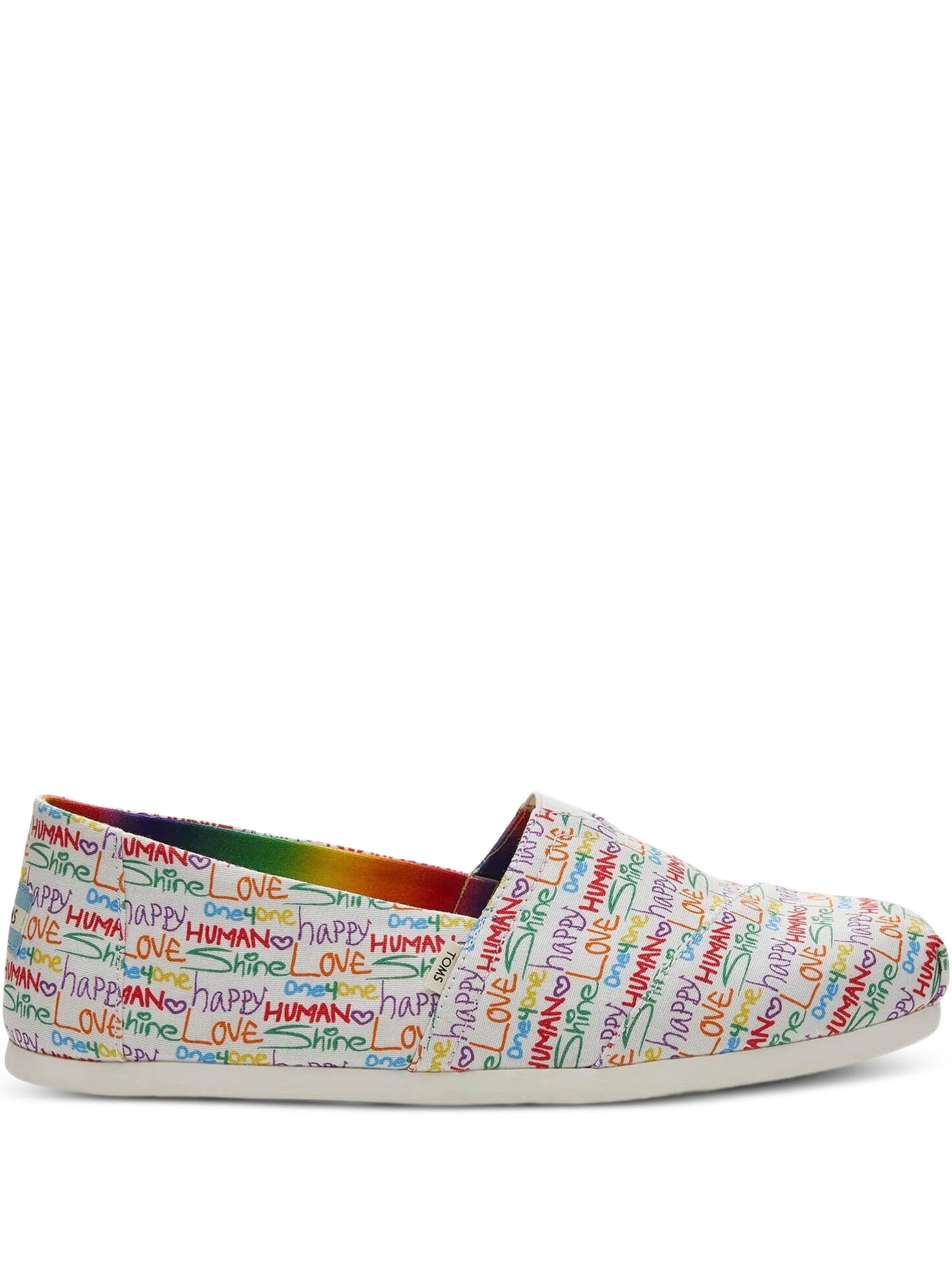 

Эспадрильи с принтом Toms, белый