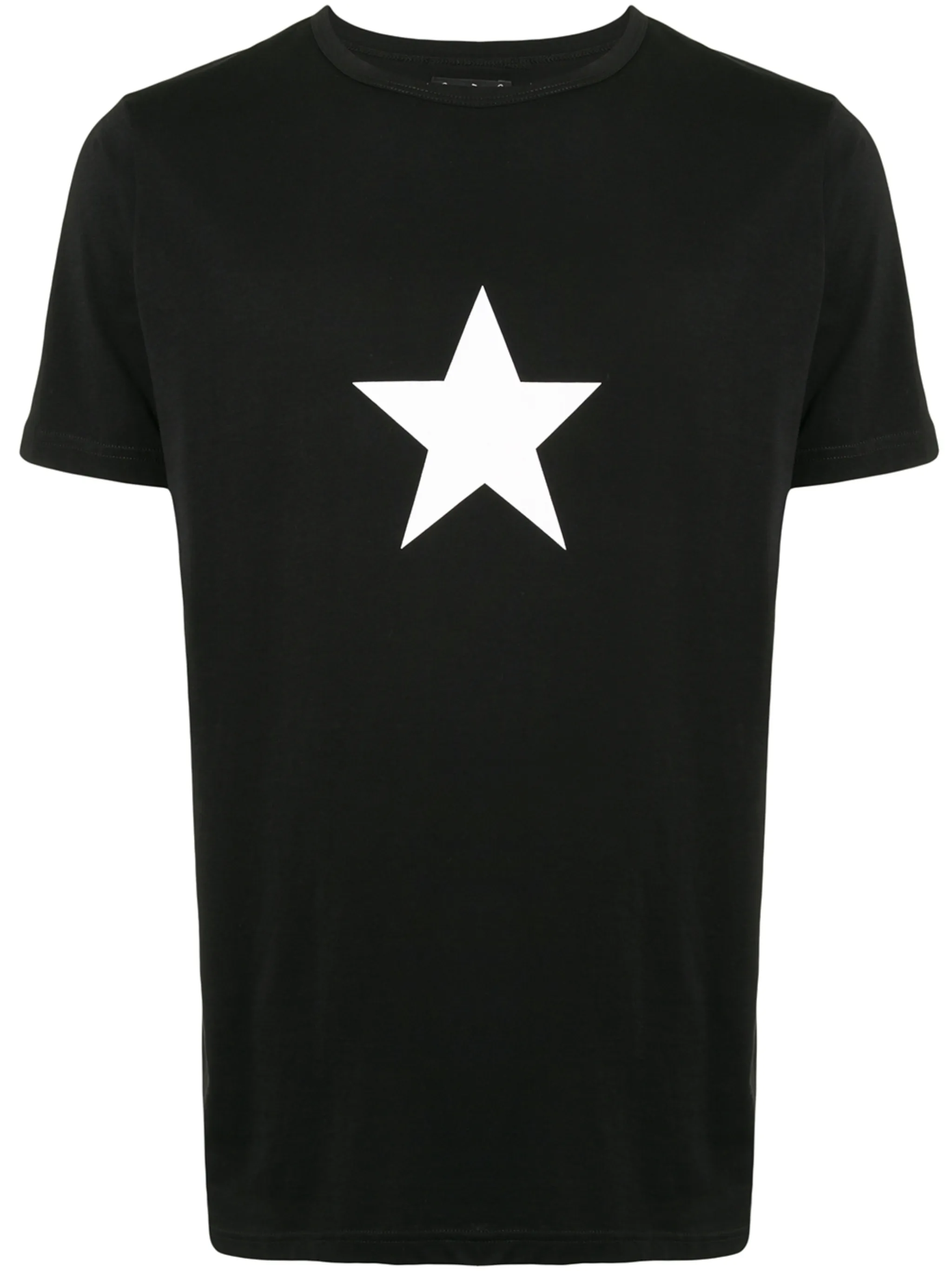 

Футболка с принтом Agnès B., черный