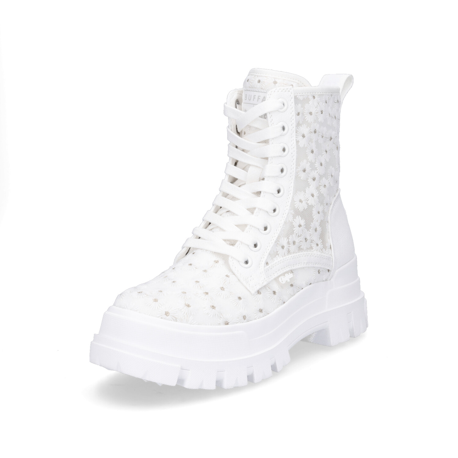 

Ботильоны Buffalo Schnürboot Aspha RLD Bloom, белый