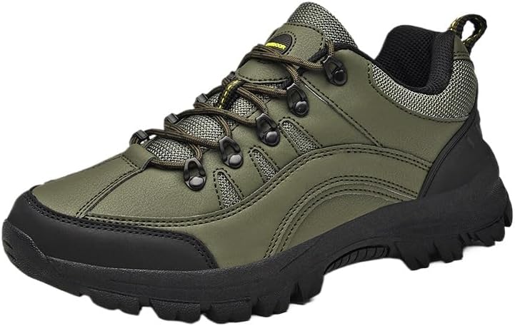 

Мужские противоскользящие кроссовки для путешествий и пересеченной местности Мужские поддерживающие беговые кроссовки Амортизирующие легкие спортивные кроссовки Hhhchpm, зеленый