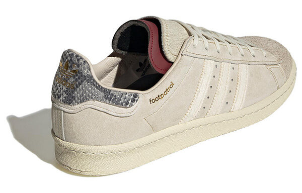 Кроссовки кампус пеший патруль обувь Adidas, белый — фото 4