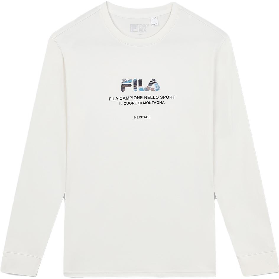 

Футболка унисекс Cloud White Fila, цвет Cloud White