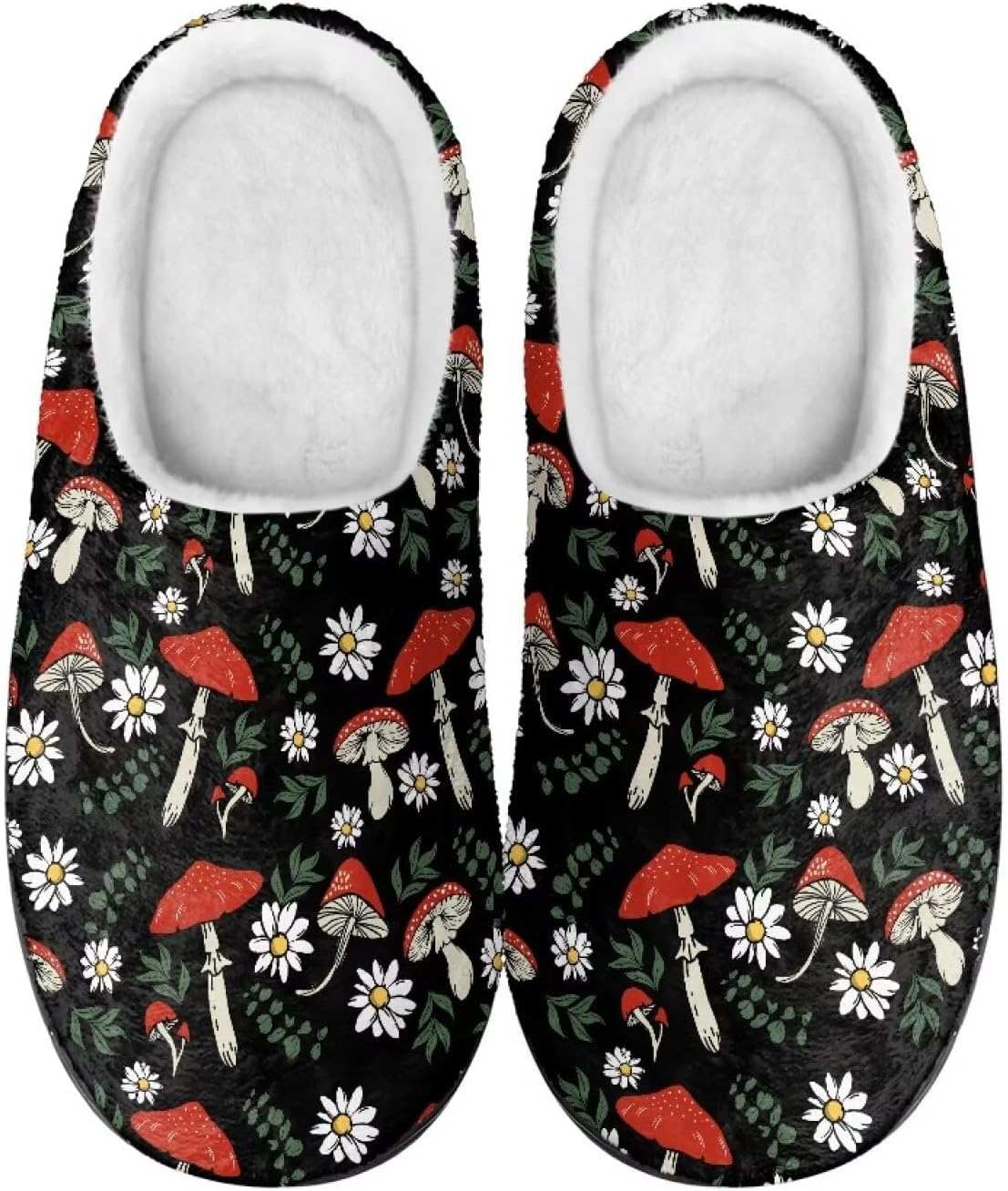 

Тапочки Mintulipy для женщин и мужчин для дома и улицы, пушистые тапочки для спальни, красный