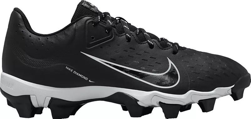 Женские софтбольные бутсы для софтбола Nike Hyperdiamond 4 Keystone, цвет Black/Platinum